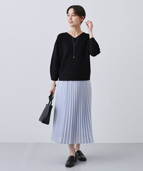 INDIVI / インディヴィ ニット・セーター | 【洗える／無縫製】パフスリーブニット | 詳細20