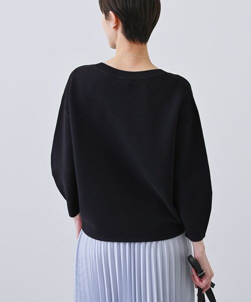 INDIVI / インディヴィ ニット・セーター | 【洗える／無縫製】パフスリーブニット | 詳細22