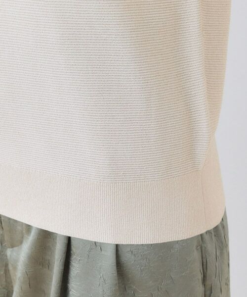 INDIVI / インディヴィ ニット・セーター | 【洗える／ラメ】半袖Vネックニット | 詳細19