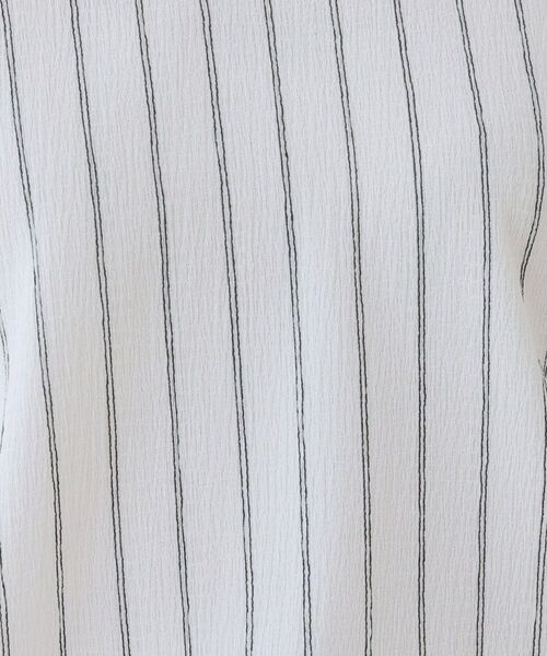 INDIVI / インディヴィ カットソー | 【洗える】タックデザインスリーブ ジャージトップス | 詳細13