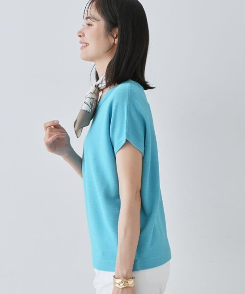 INDIVI / インディヴィ ニット・セーター | 【洗える】きれいめVネックニット | 詳細10