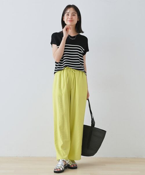 INDIVI / インディヴィ ニット・セーター | 【洗える】きれいめVネックニット | 詳細16