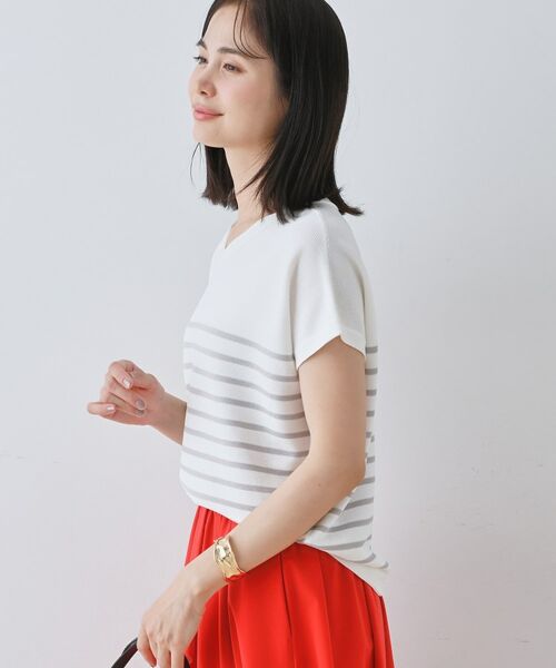 INDIVI / インディヴィ ニット・セーター | 【洗える】きれいめVネックニット | 詳細19