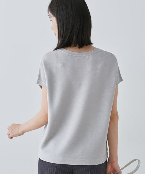 INDIVI / インディヴィ ニット・セーター | 【洗える】きれいめVネックニット | 詳細2