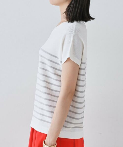 INDIVI / インディヴィ ニット・セーター | 【洗える】きれいめVネックニット | 詳細23