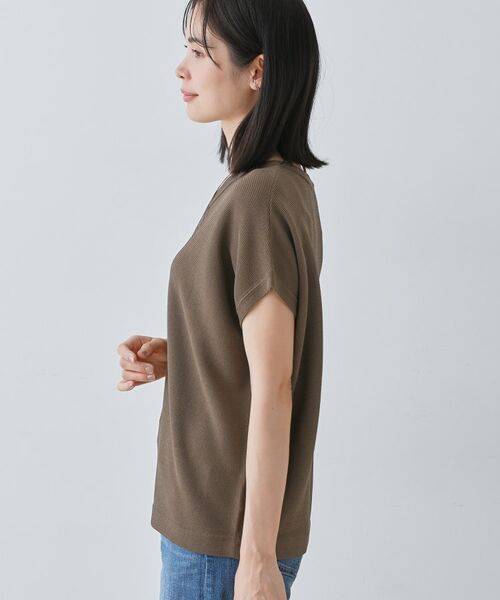 INDIVI / インディヴィ ニット・セーター | 【洗える】きれいめVネックニット | 詳細6