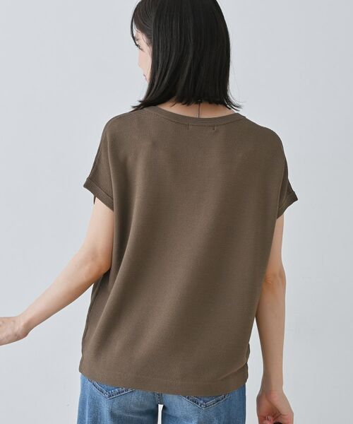 INDIVI / インディヴィ ニット・セーター | 【洗える】きれいめVネックニット | 詳細7