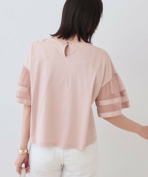 INDIVI / インディヴィ カットソー | チュールスリーブカットソー | 詳細15
