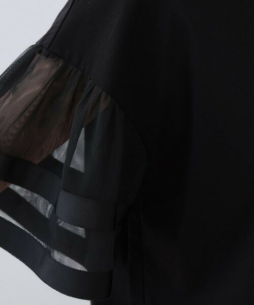 INDIVI / インディヴィ カットソー | チュールスリーブカットソー | 詳細9