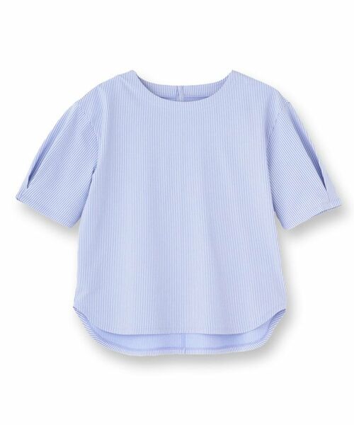 INDIVI / インディヴィ カットソー | 【洗える】サッカー素材カットソー | 詳細1