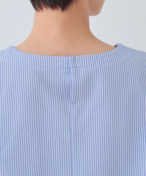 INDIVI / インディヴィ カットソー | 【洗える】サッカー素材カットソー | 詳細18