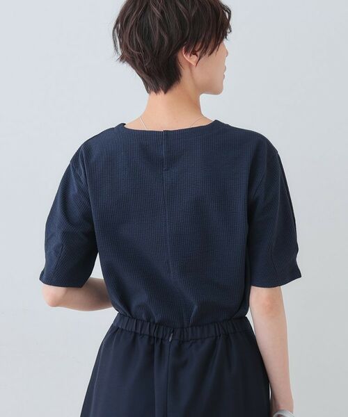 INDIVI / インディヴィ カットソー | 【洗える】サッカー素材カットソー | 詳細7