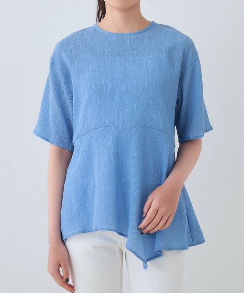 INDIVI / インディヴィ カットソー | 【洗える】ペプラムトップス | 詳細14