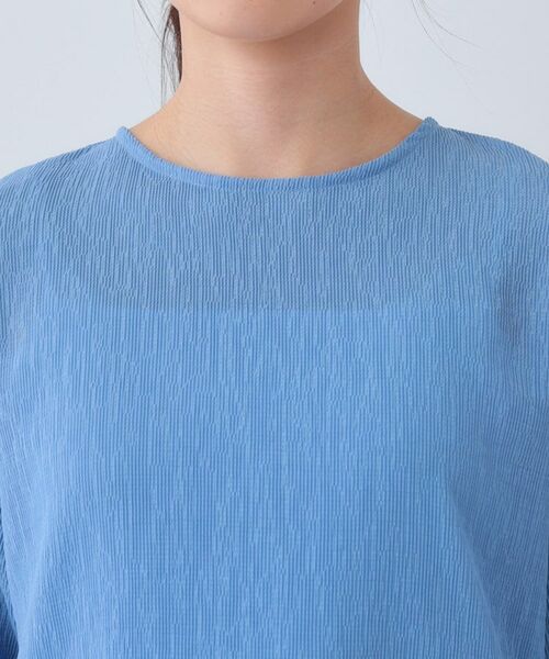 INDIVI / インディヴィ カットソー | 【洗える】ペプラムトップス | 詳細17