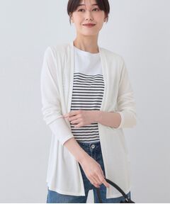INDIVI / インディヴィ カーディガン・ボレロ | 【洗える】着流しジャージカーディガン