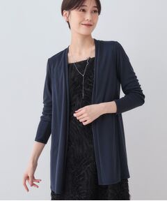 INDIVI / インディヴィ カーディガン・ボレロ | 【洗える】着流しジャージカーディガン