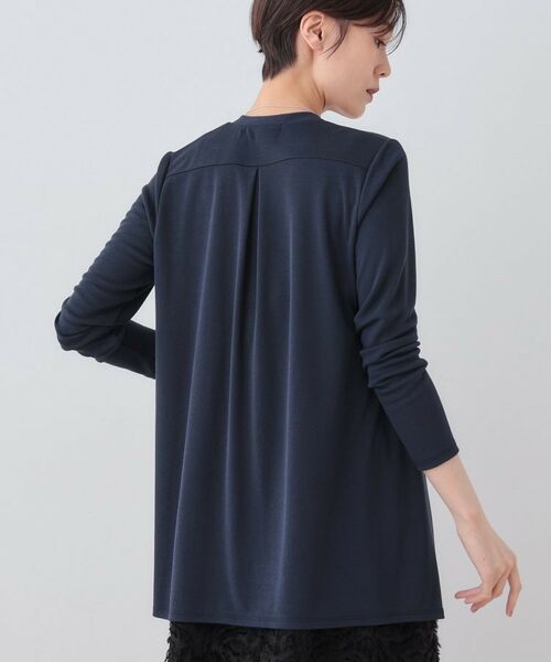 INDIVI / インディヴィ カーディガン・ボレロ | 【洗える】着流しジャージカーディガン | 詳細15