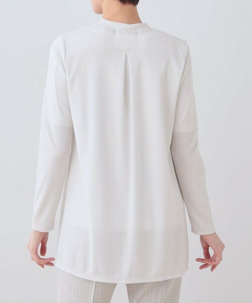 INDIVI / インディヴィ カーディガン・ボレロ | 【洗える】着流しジャージカーディガン | 詳細20