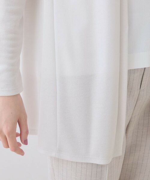 INDIVI / インディヴィ カーディガン・ボレロ | 【洗える】着流しジャージカーディガン | 詳細23
