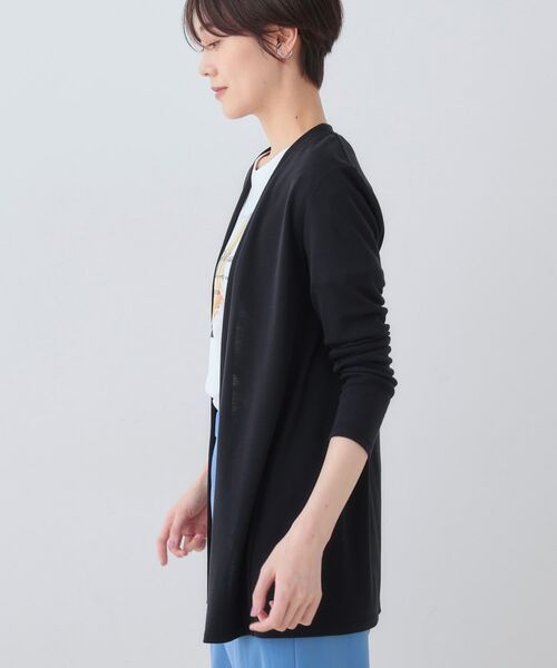 INDIVI / インディヴィ カーディガン・ボレロ | 【洗える】着流しジャージカーディガン | 詳細6
