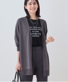 INDIVI / インディヴィ カーディガン・ボレロ | 【洗える】大人ロングカーディガンニット