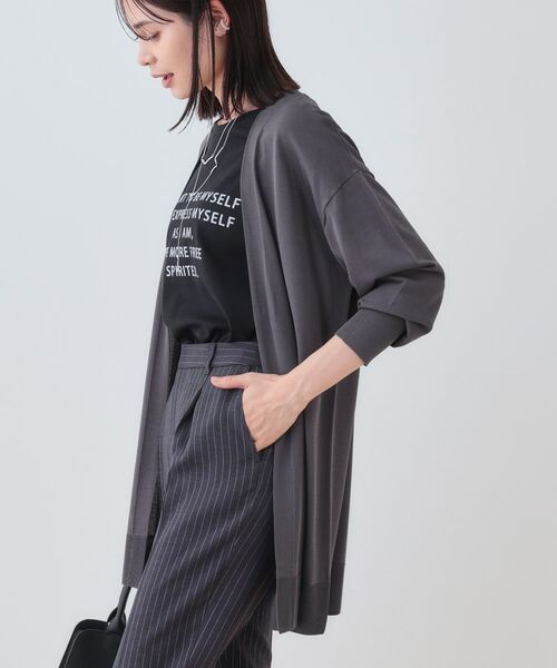 INDIVI / インディヴィ カーディガン・ボレロ | 【洗える】大人ロングカーディガンニット | 詳細10