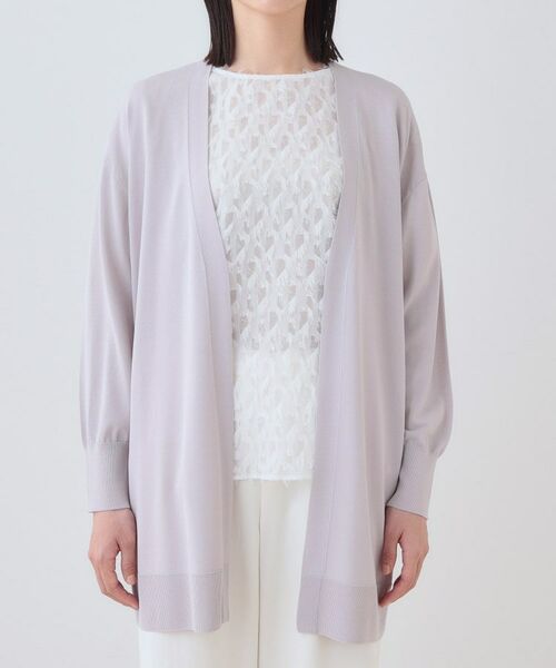 INDIVI / インディヴィ カーディガン・ボレロ | 【洗える】大人ロングカーディガンニット | 詳細14