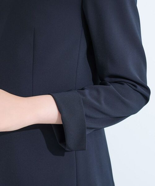 INDIVI / インディヴィ テーラードジャケット | 【洗える／UVケア】ストレッチノーカラージャケット | 詳細19