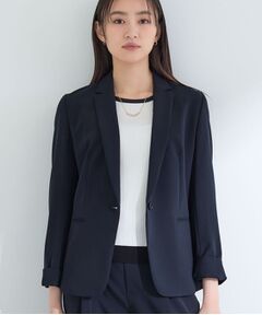 INDIVI / インディヴィ テーラードジャケット | 【洗える／UVケア】ストレッチテーラードジャケット