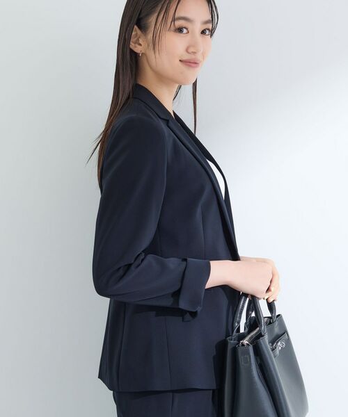 INDIVI / インディヴィ テーラードジャケット | 【洗える/UVケア】ストレッチテーラードジャケット | 詳細10