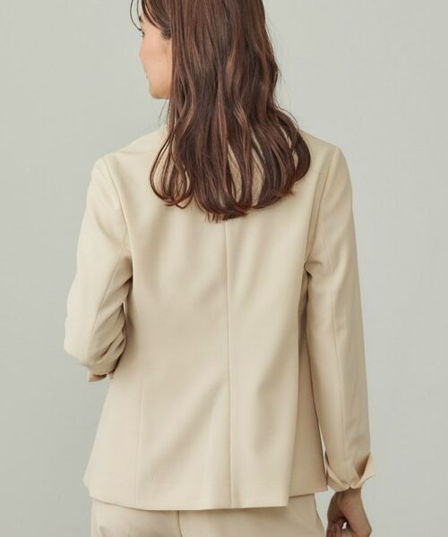 INDIVI / インディヴィ テーラードジャケット | 【洗える/UVケア】ストレッチテーラードジャケット | 詳細7