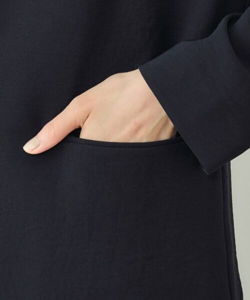 INDIVI / インディヴィ テーラードジャケット | 【洗える／UVケア】ノーカラー ナロージャケット | 詳細19