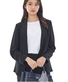 INDIVI / インディヴィ テーラードジャケット | 【洗える／UVケア】テーラード ナロージャケット