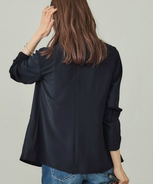 INDIVI / インディヴィ テーラードジャケット | 【洗える／UVケア】テーラード ナロージャケット | 詳細11