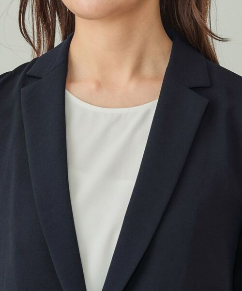 INDIVI / インディヴィ テーラードジャケット | 【洗える／UVケア】テーラード ナロージャケット | 詳細17