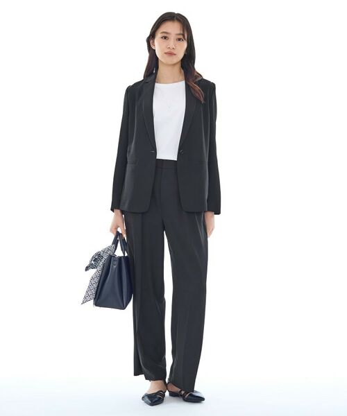 INDIVI / インディヴィ テーラードジャケット | 【洗える／UVケア】テーラード ナロージャケット | 詳細4