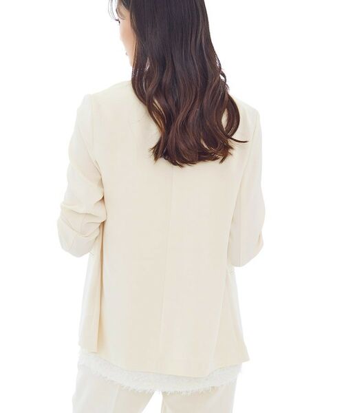 INDIVI / インディヴィ テーラードジャケット | 【洗える／UVケア】テーラード ナロージャケット | 詳細7