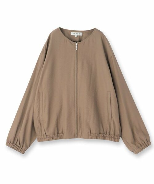 INDIVI / インディヴィ レザーブルゾン・ジャケット | ワッシャーブルゾン | 詳細1