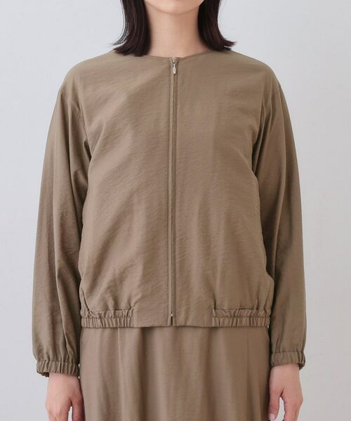 INDIVI / インディヴィ レザーブルゾン・ジャケット | ワッシャーブルゾン | 詳細10