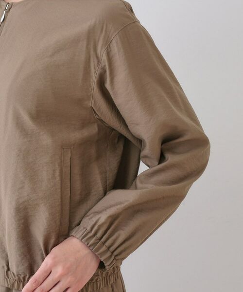 INDIVI / インディヴィ レザーブルゾン・ジャケット | ワッシャーブルゾン | 詳細14