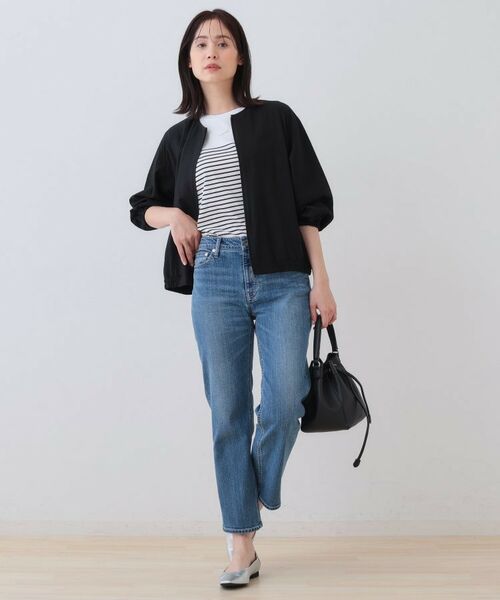 INDIVI / インディヴィ レザーブルゾン・ジャケット | ワッシャーブルゾン | 詳細4