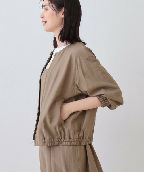 INDIVI / インディヴィ レザーブルゾン・ジャケット | ワッシャーブルゾン | 詳細6