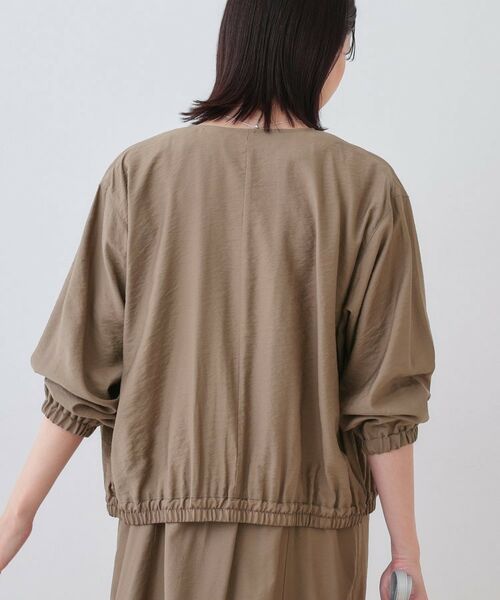 INDIVI / インディヴィ レザーブルゾン・ジャケット | ワッシャーブルゾン | 詳細7