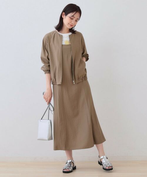 INDIVI / インディヴィ レザーブルゾン・ジャケット | ワッシャーブルゾン | 詳細8