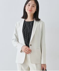 INDIVI / インディヴィ テーラードジャケット | 【通勤スーツ】ドライタッチテーラードジャケット