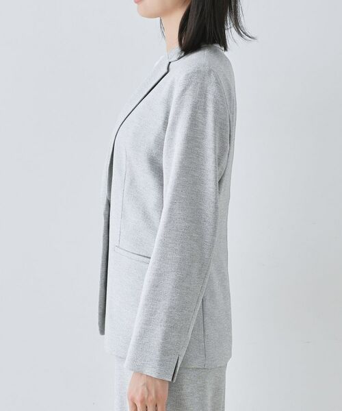 INDIVI / インディヴィ テーラードジャケット | 【通勤スーツ】ドライタッチテーラードジャケット | 詳細15