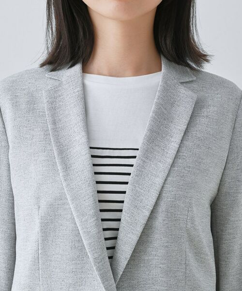 INDIVI / インディヴィ テーラードジャケット | 【通勤スーツ】ドライタッチテーラードジャケット | 詳細17