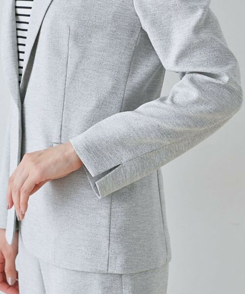 INDIVI / インディヴィ テーラードジャケット | 【通勤スーツ】ドライタッチテーラードジャケット | 詳細18