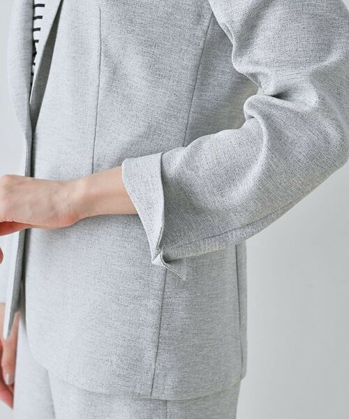 INDIVI / インディヴィ テーラードジャケット | 【通勤スーツ】ドライタッチテーラードジャケット | 詳細19
