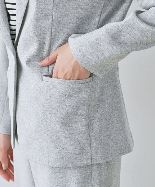 INDIVI / インディヴィ テーラードジャケット | 【通勤スーツ】ドライタッチテーラードジャケット | 詳細20